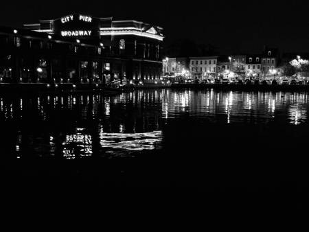 City Pier Broadway (Black and White)