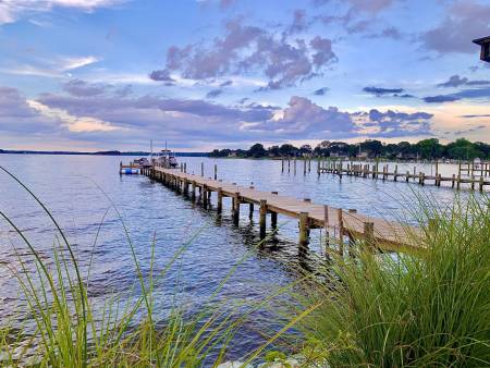 Docks on the Magothy River